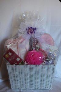 spa relaxation basket